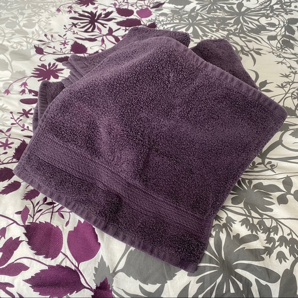 💜 100% Egyptian Cotton 7 Hand Towels 4 Washcloths - Picture 2 of 6